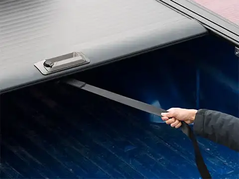 Manual Hard Aluminum Retractable Tonneau Cover for Isuzu